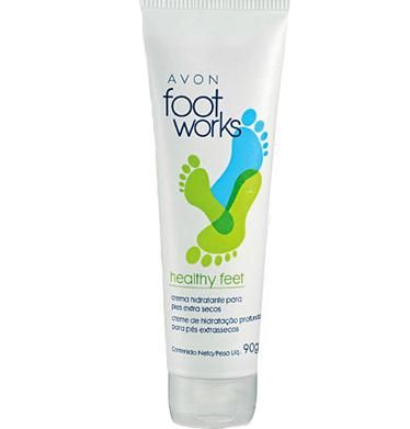 Hidratante p/ pes extrasecos - Foot Works avon